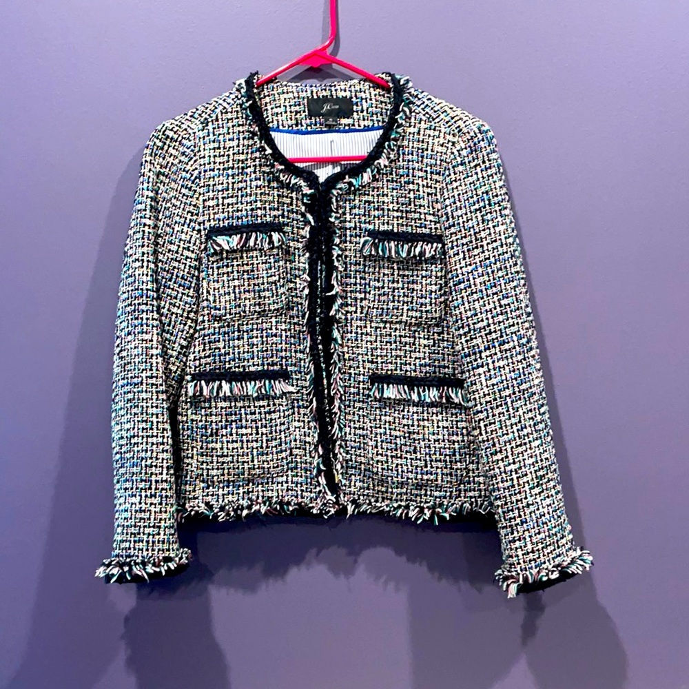 J. Crew Tweed Blazer